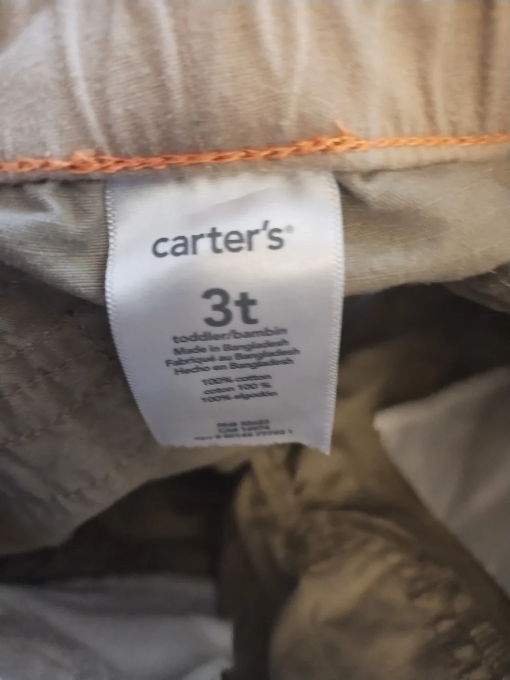 Carters classic cargo